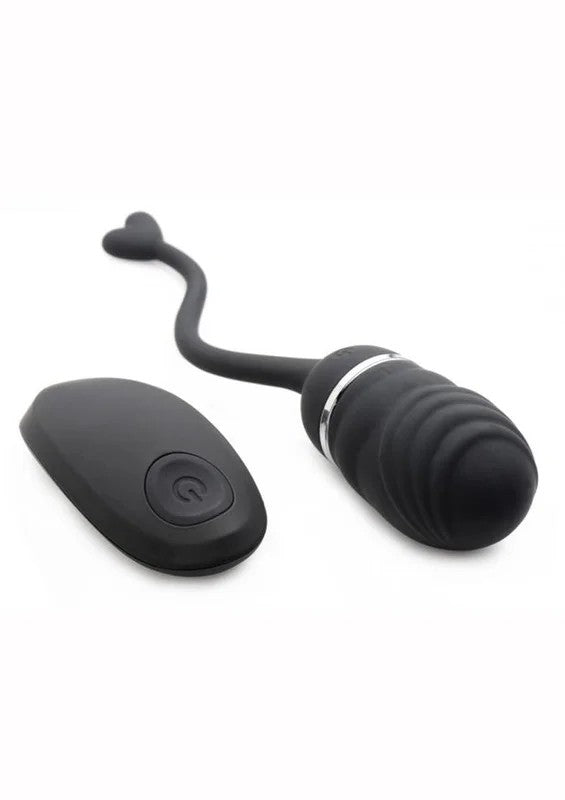 MasterSeriesO-BombRechargeableSiliconeEggVibratorwithRemote