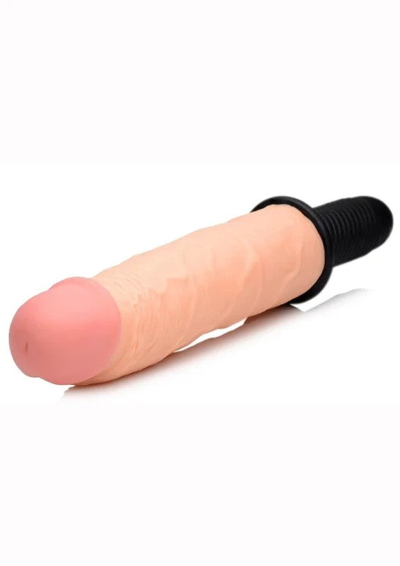 MasterSeriesOnslaughtXXLVibratingGiant9.75inDildoThruster