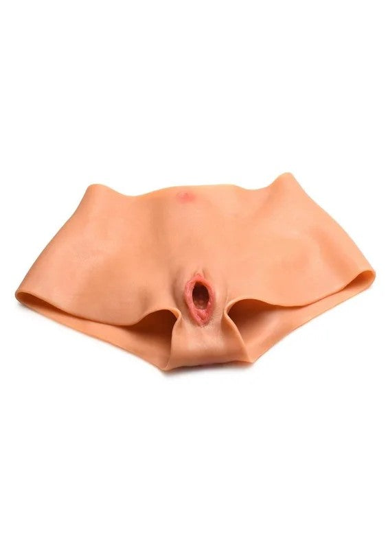 MasterSeriesPussyPantiesSiliconeWearableVagina/AssPanties