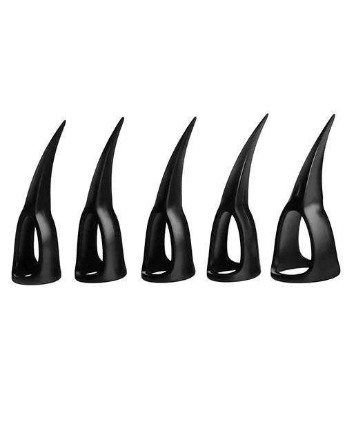 MasterSeriesTalonsSensationPlayRings–10pcSet,Black
