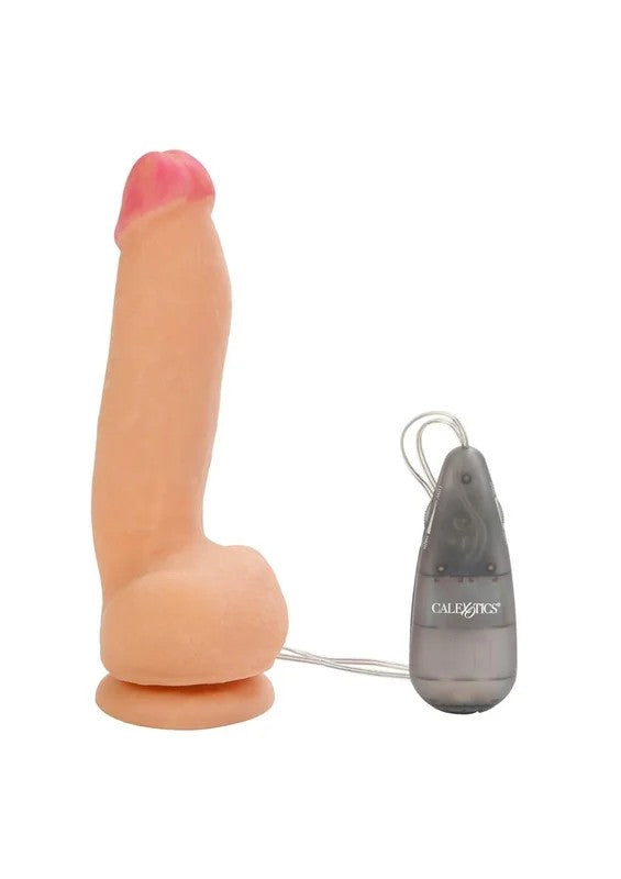 MaxVibratingCockandBallsDildowithBallsandRemoteControl