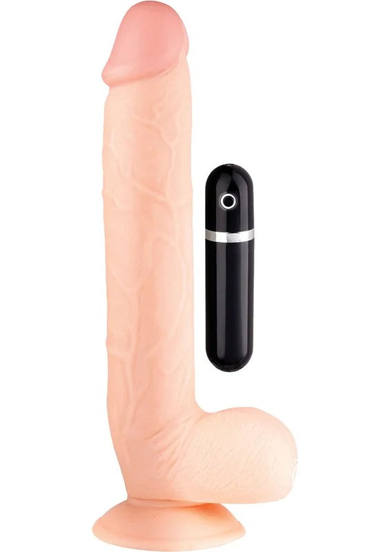 MaxxMenVibratingCurvedDildo