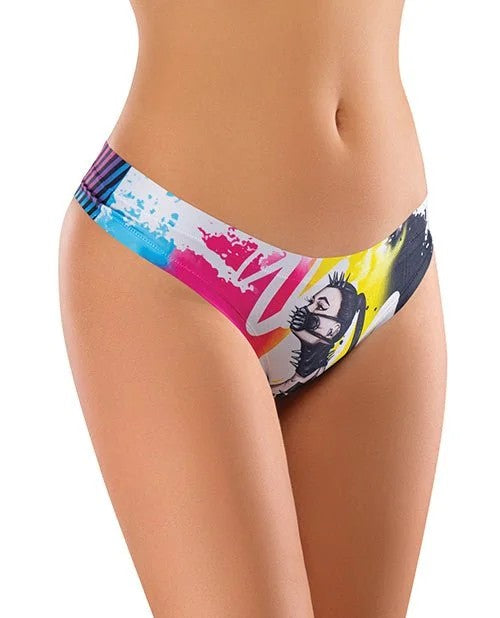 MememeCabalMargotPrintedThongXL