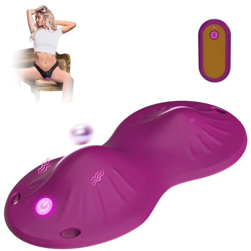 MiniClitoralVibratorSexPadWirelessRemoteControl