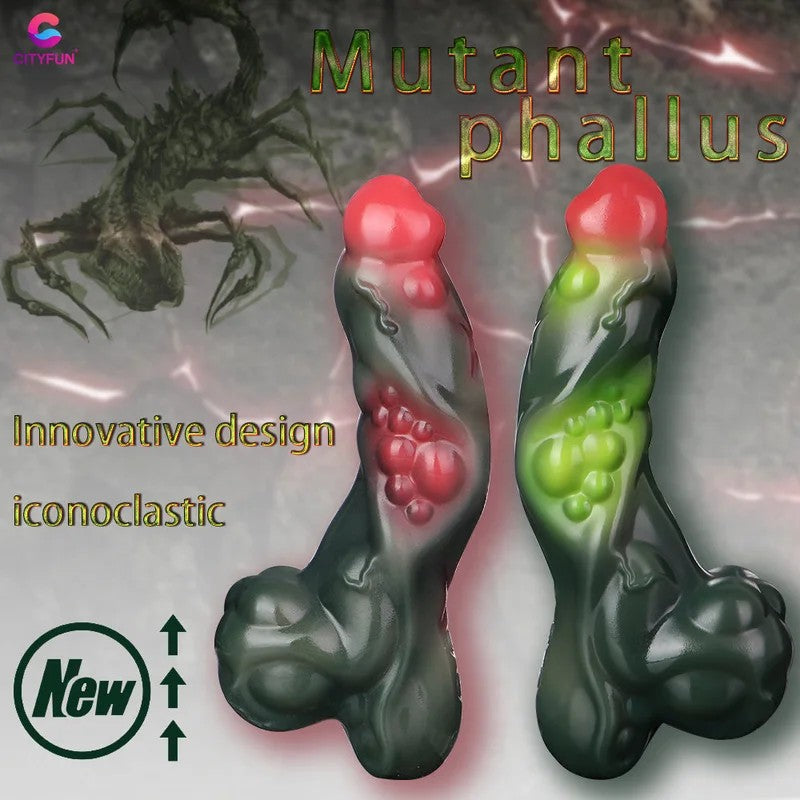 MonsterDildoVibratingButtPlug–HandheldFantasyWomenVibratorAnalSexToys