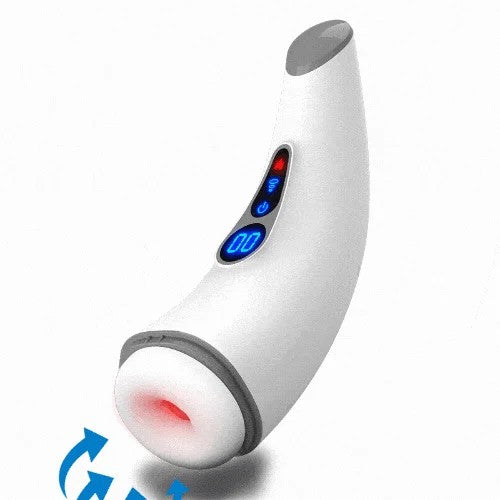 007PRO9-FrequencySuction9-FrequencyVibrationHeatingandSound-EnabledMaleMasturbator