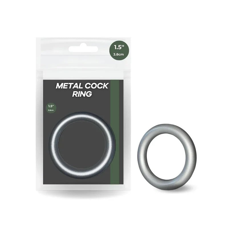 1.5″MetalCockRing(Silver)