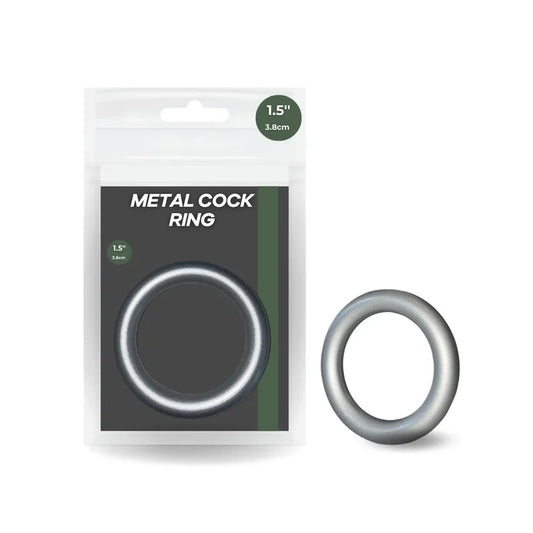 1.5″MetalCockRing(Silver)