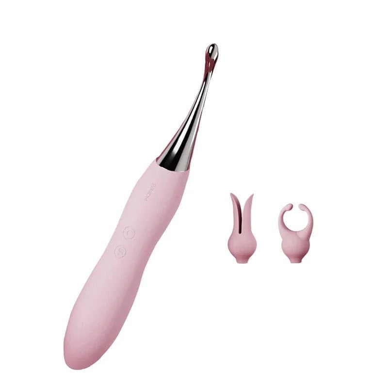 10-SpeedMultifunctionalInterchangeableHeadVibratingWand