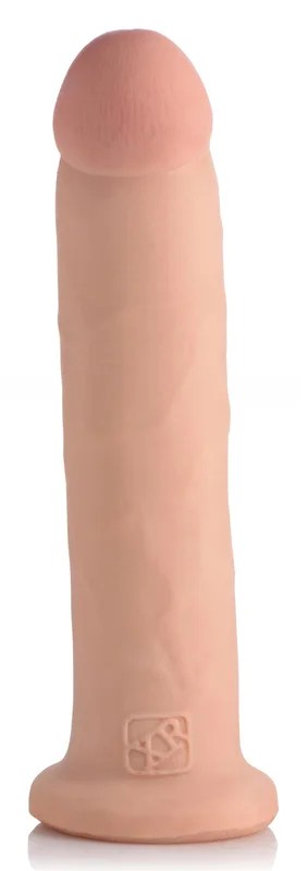 10InchUltraRealDualLayerSuctionCupDildowithoutBalls