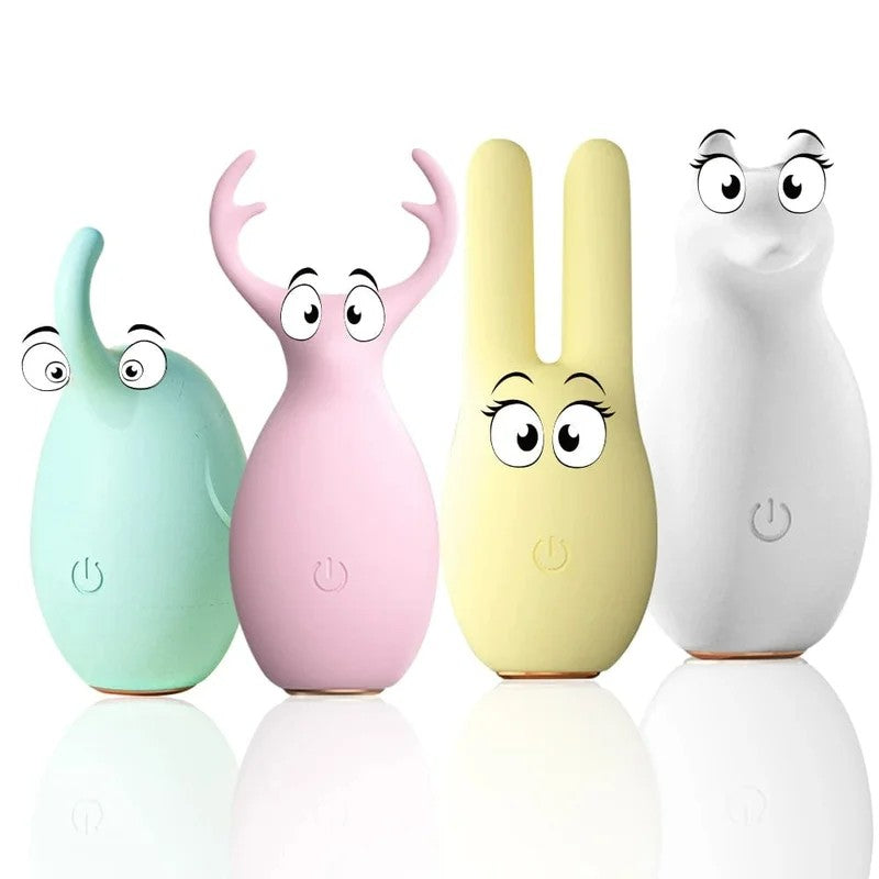 10ModesAnimalSeriesVibratorWirelessRemoteControlClitorisMassager
