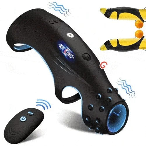 10VibratingCockRingG-spotStimulatorWithRemoteControl