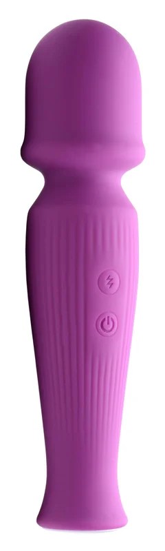 10XSiliconeWandMassager–Violet