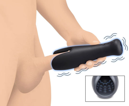 10XVibratingSiliconeStroker
