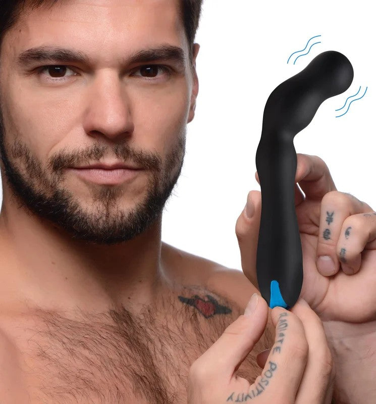 12XSiliconeBeadedProstateVibrator