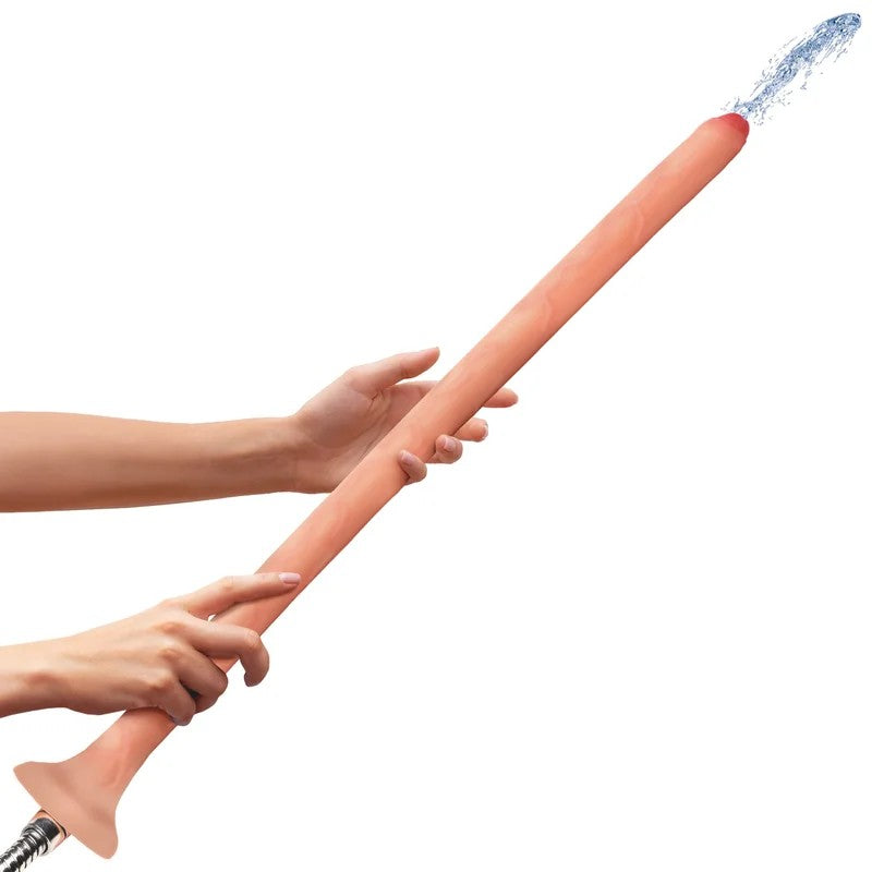 19″SlimSiliconeEnemaHose