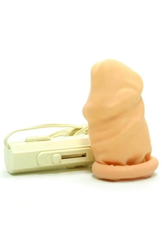 2-InchLatexMultiSpeedVibratingPenisExtensionSleeve