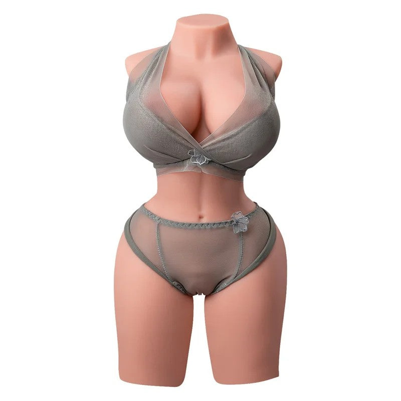20.9LBChocolateSexDollwithLifelikeSkeleton