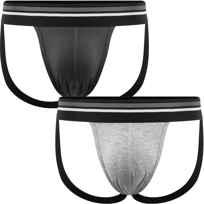 2PackFTMCo.JockPackerUnderwear–Gray–Multipack