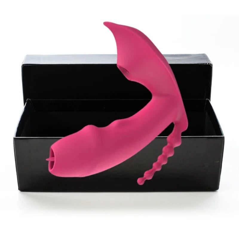 3-in-1BluetoothAPPControlledDildoVibratorwithHeating&VacuumSuction|Vagina,ClitorisStimulator|FemaleMasturbatorSexToyforWomen
