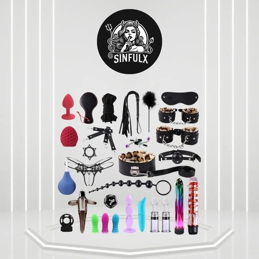30-PieceCompleteBDSMSexPlayKit
