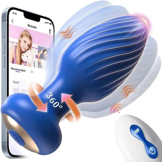 360°RotatingAnalPlug–WirelessAPPControl