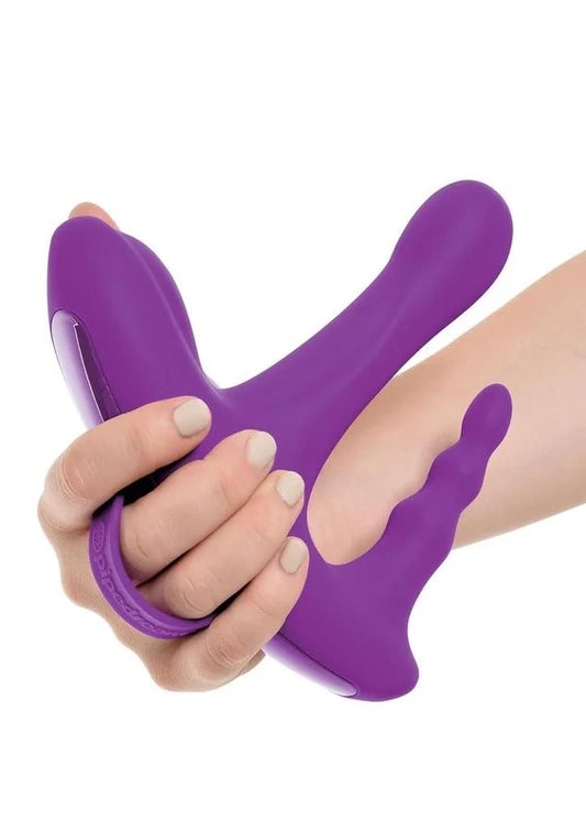 3SomeRockNRideSiliconeRechargeableVibrator