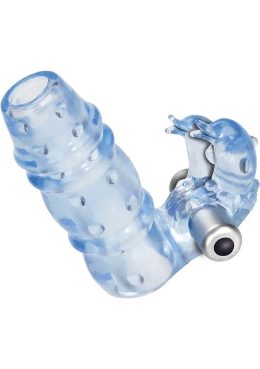 3WayDoubleDolphinVibratingCockRing