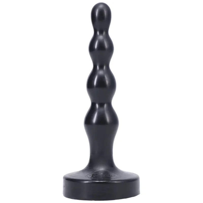 4.95″RippleSmallSiliconeAnalPlugDildo–Black