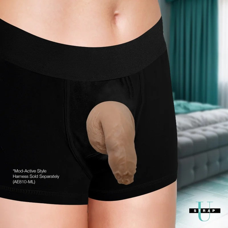 5.1″UncutSiliconePackerDildo–Medium
