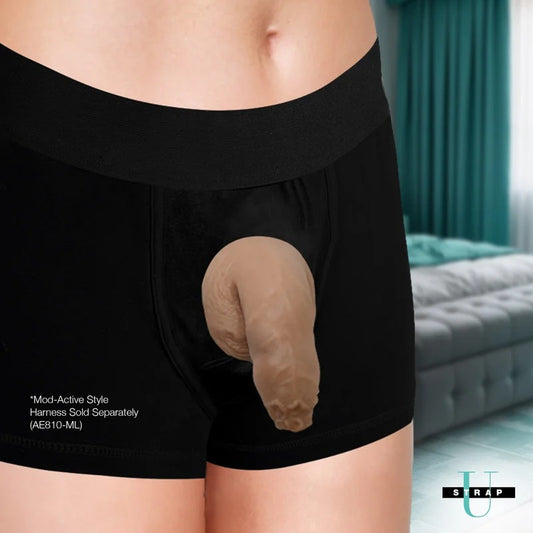 5.1″UncutSiliconePackerDildo–Medium