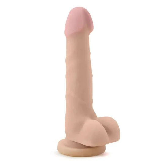 5.5″Sam–SensaFeelDualDensityFlexiShaftDildowithBalls