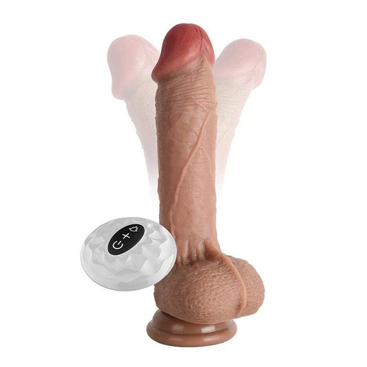 5.71‘’Lurevibe–Waterproof7FrequencyRetractableSwingDildo