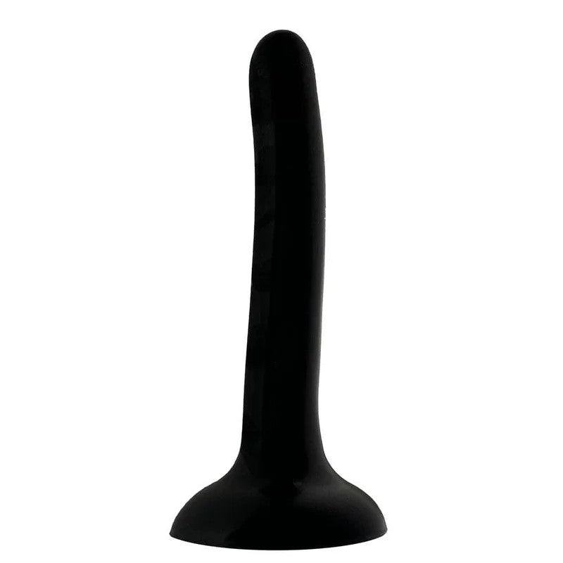 5″PegSiliconeDildo–Black