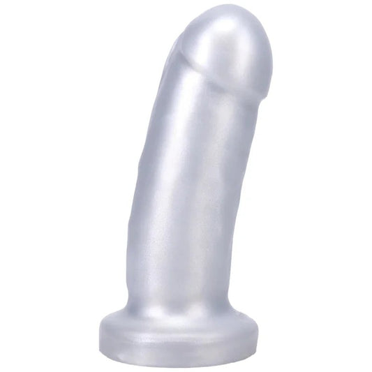 5″They/ThemSiliconeDildo–Silver