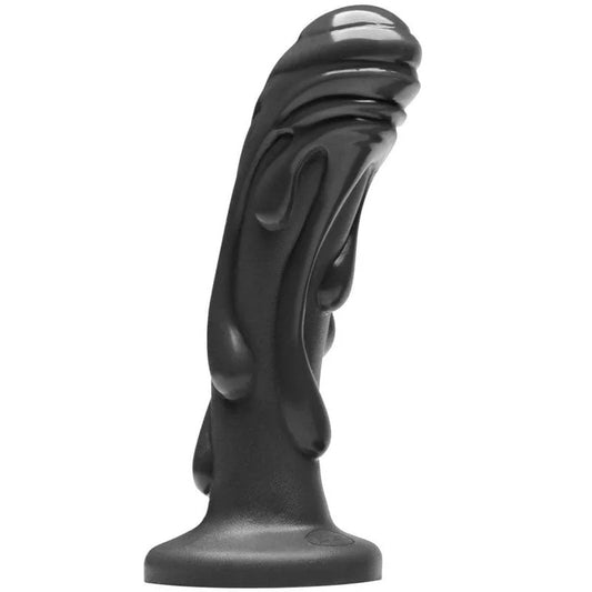 6.25″MagmaSiliconeDildo–BlackOnyx