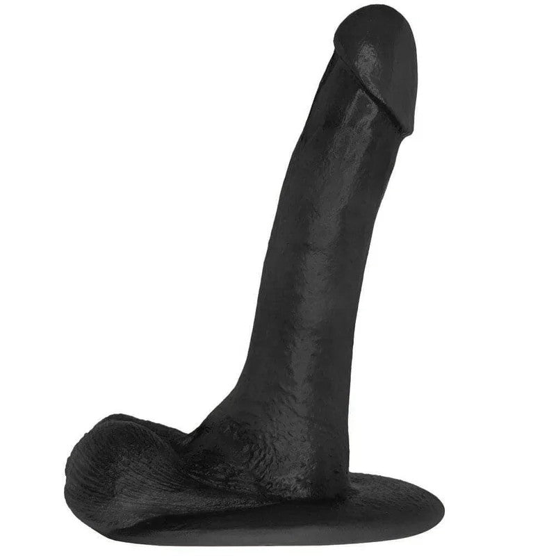 6.5″HyperRealisticSiliconeDildo–Black