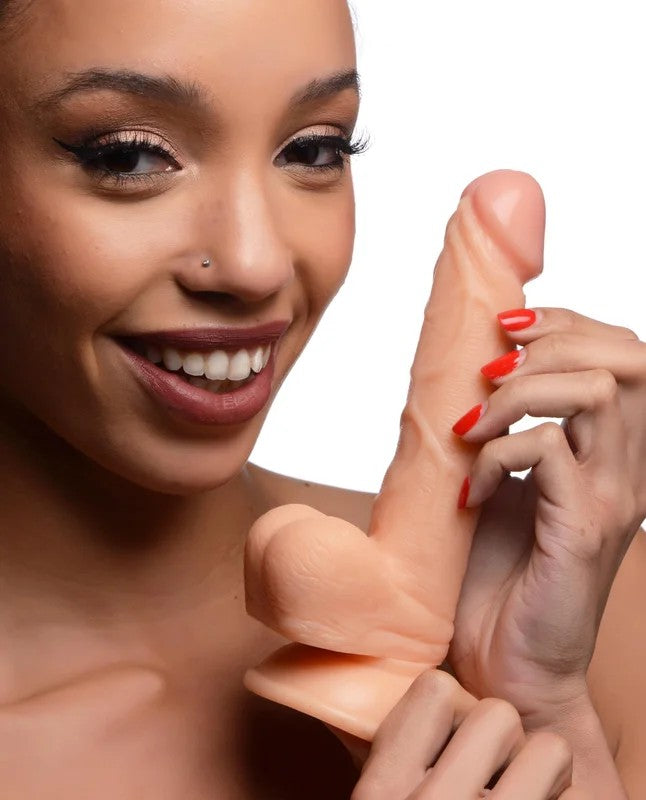 6.5InchDildowithBalls–Light