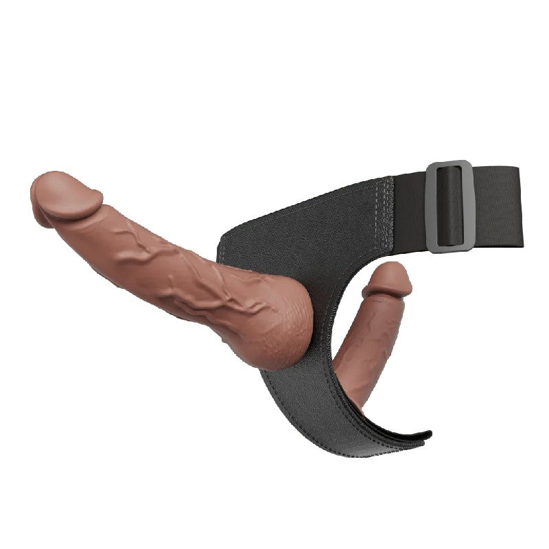 6.69‘’YeainWearableDouble-headedThrustingDildoVibratorForLGBT