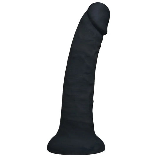6.7″QuinnSiliconeDildo–Black