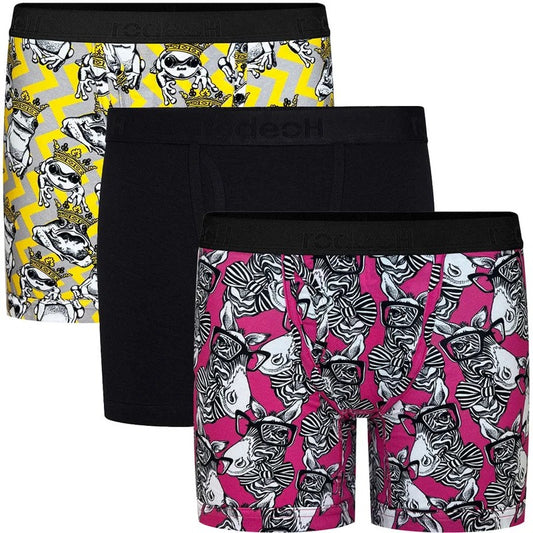 6″ShiftBoxerUnderwear3Pack–Zebras&Frogs–Multipack