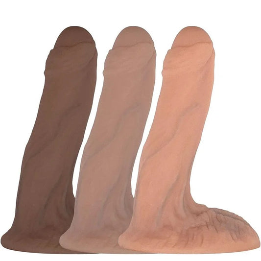 6″UltimateUncutRealisticDualDensity–PackandPlayDildo