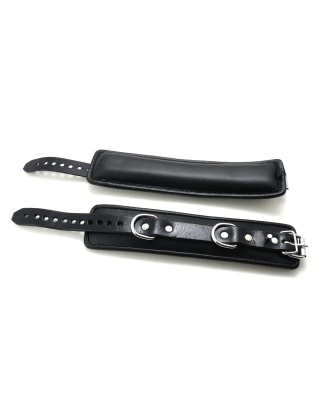 665PaddedLockingWristRestraint–Black