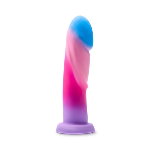 7.25″BorealisDreamsCottonCandySiliconeSuctionBaseDildo