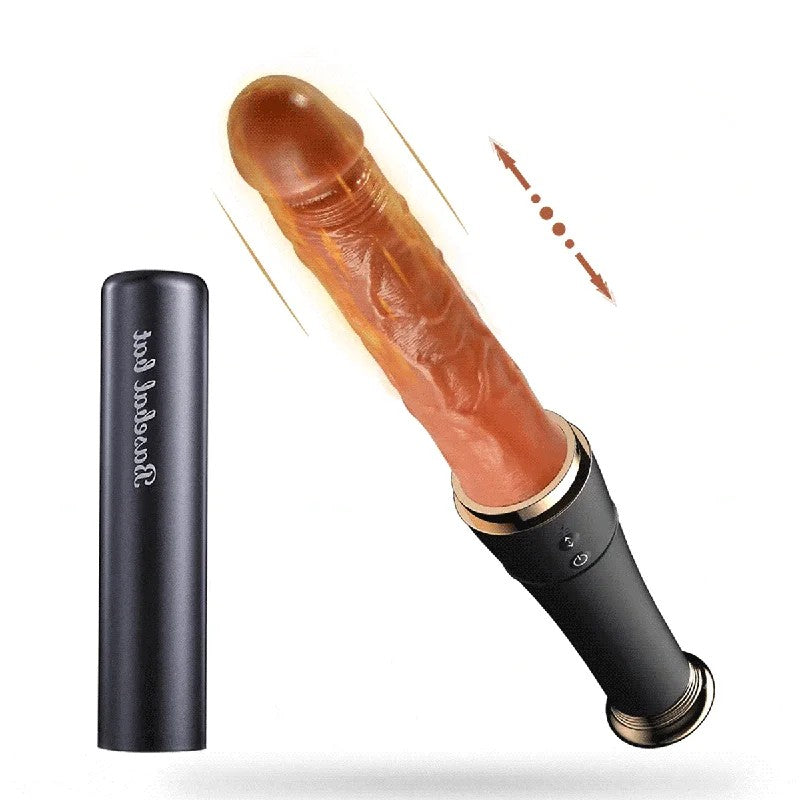 7.48‘’Baseball–AutomaticTelescopicDildoWithTongueLickingAndHeatingFunction