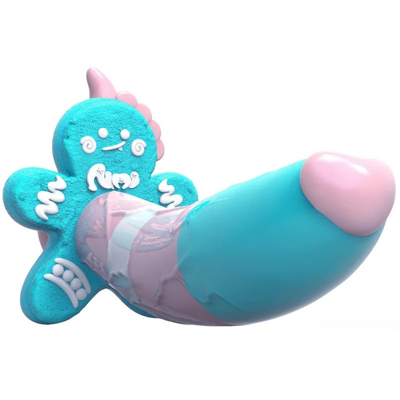 7.4InchFantasyDildoChristmasGingerbreadG-spotDongwithSuctionCup