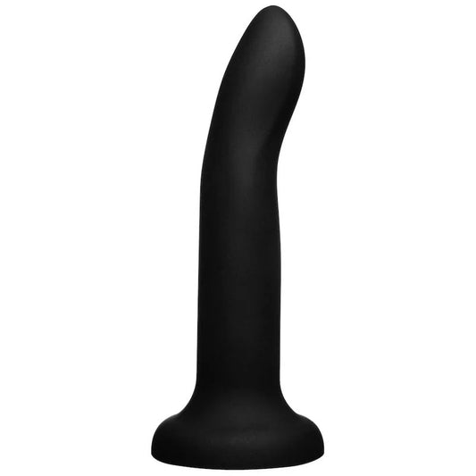 7″RorySiliconeDildo–MatteBlack