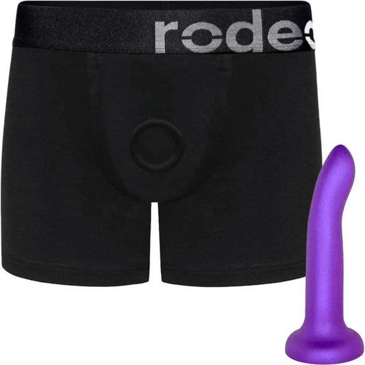 7″RorySiliconeDildoandClassicBoxer+Harness–PackageDeal
