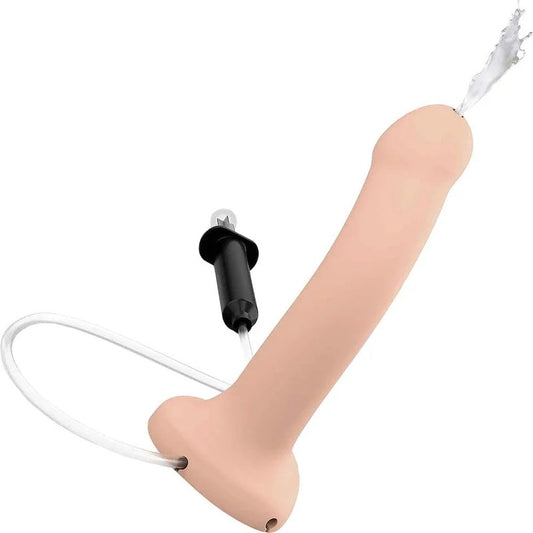7″Strap-On-MeSiliconeCumDildo–Vanilla