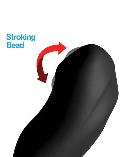 7XBendableProstateStimulatorwithStrokingBead